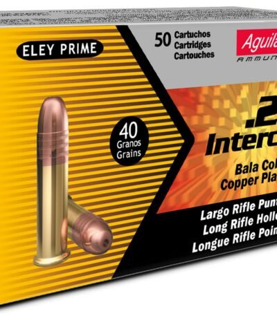 Aguila Ammunition Interceptor .22 Long Rifle 40-Grain Hollow Point Rimfire Rifle Ammunition