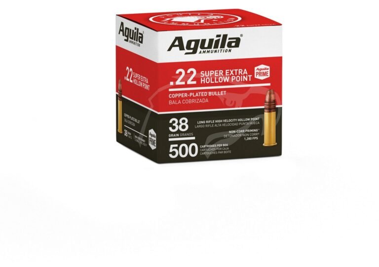 Aguila Ammunition Super Extra .22 LR 38-Grain Rimfire Ammunition - 500 Rounds