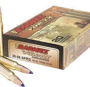 BARNES VOR-TX .300 AAC Blackout/Whisper 120-Grain TAC-TX Boat Tail Centerfire Rifle Ammunition