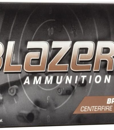 Blazer Brass 9mm Luger 115-Grain FMJ Centerfire Pistol Ammunition - 50 Rounds