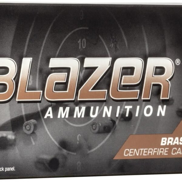 Blazer Brass 9mm Luger 115-Grain FMJ Centerfire Pistol Ammunition - 50 Rounds