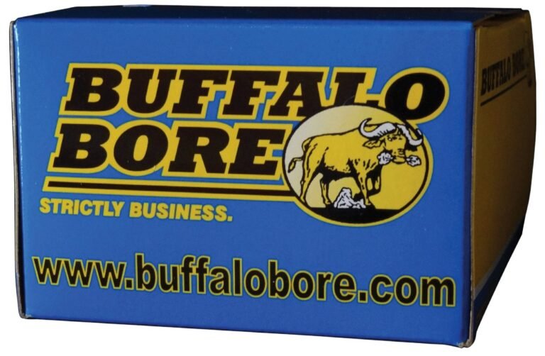 Buffalo Bore Flat-Nose .460 S&W 360-Grain Centerfire Handgun Ammunition