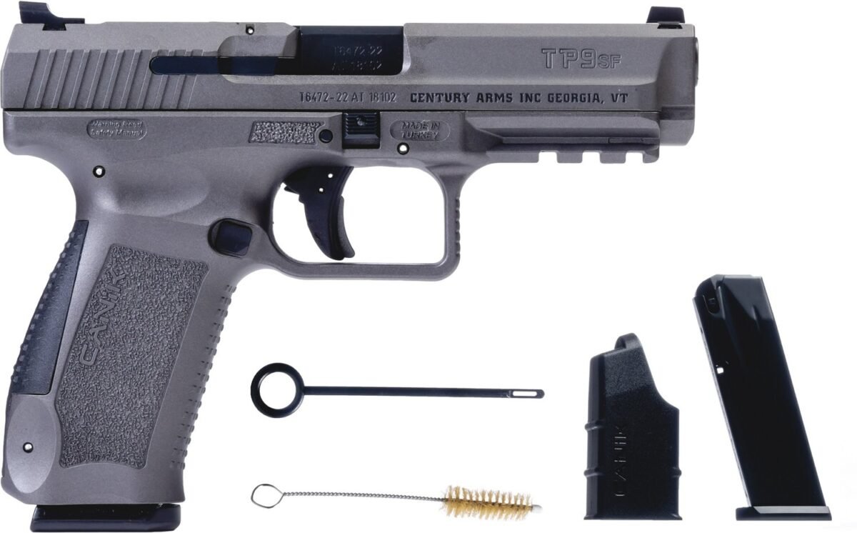 Canik TP9SF All Tungsten 9mm Pistol Bundle