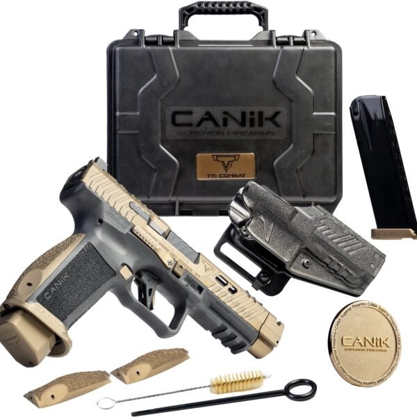 Canik TTI Combat 9MM 18RD Pistol Bundle