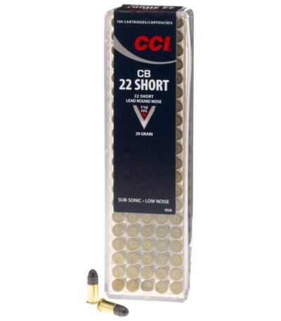 CCI CB .22 Short 29-Grain Ammunition - 100 Rounds