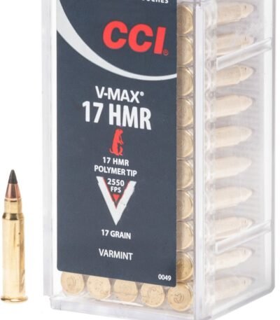 CCI V-MAX .17 HMR 17-Grain Rifle Ammunition - 50 Rounds