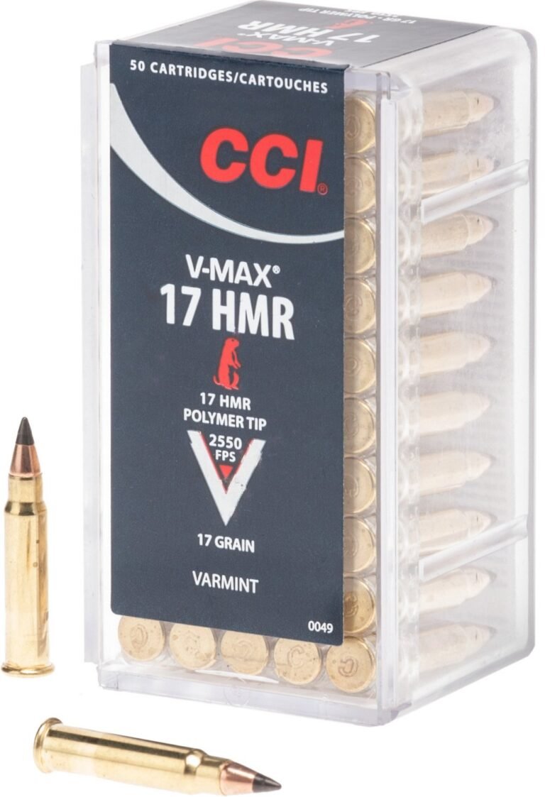 CCI V-MAX .17 HMR 17-Grain Rifle Ammunition - 50 Rounds