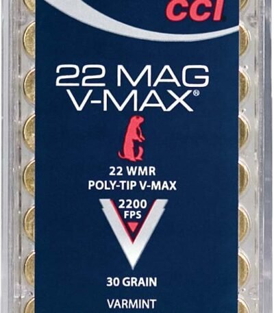 CCI V-Max .22 WMR Varmint 30-Grain Rimfire Ammunition