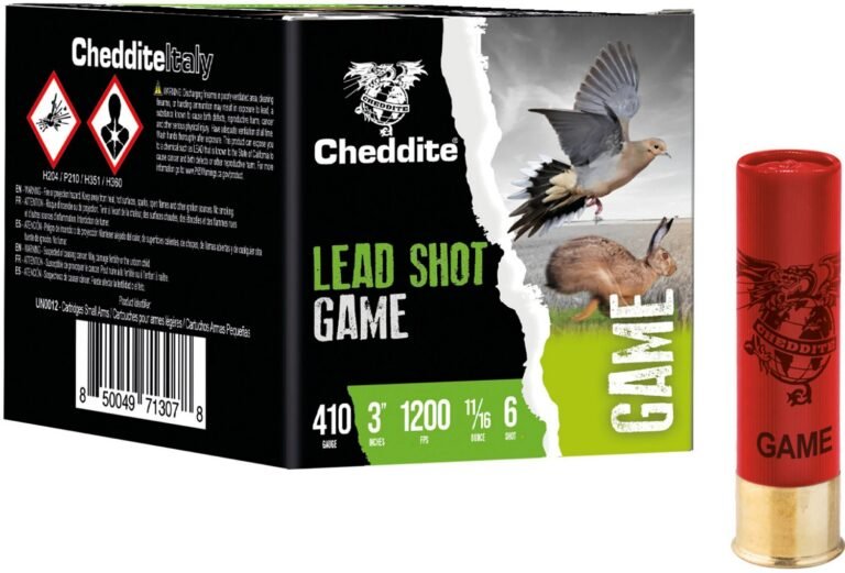 Cheddite Game .410 Gauge Shotshells - 25 Rounds