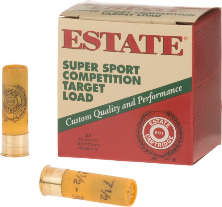 Estate Cartridge Super Sport Competition Target Load 20 Gauge Shotshells