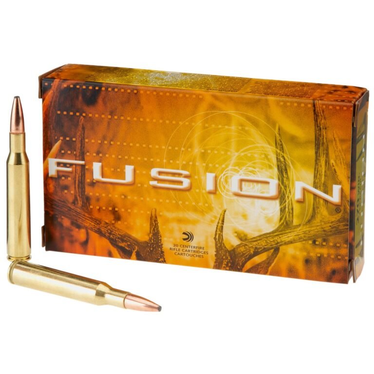 Federal Fusion .270 Winchester 130-Grain Rifle Ammunition - 20 Rounds