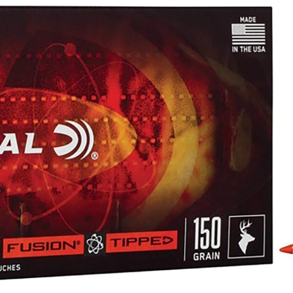 Federal Premium Ammunition Fusion Tipped .270 Winchester Centerfire Ammunition - 20 Rounds