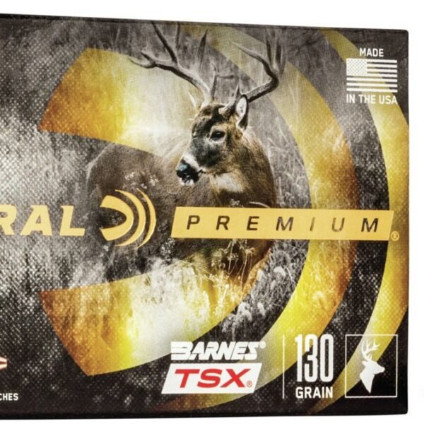 Federal Premium Barnes Triple-Shock X 6.5 Creedmoor 130-Grain Centerfire Rifle Ammunition