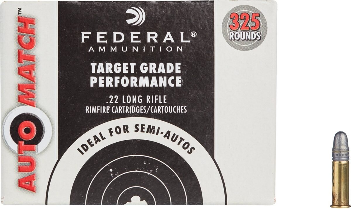 Federal Premium Champion AutoMatch .22 LR 40-Grain Rimfire Ammunition - 325 Rounds