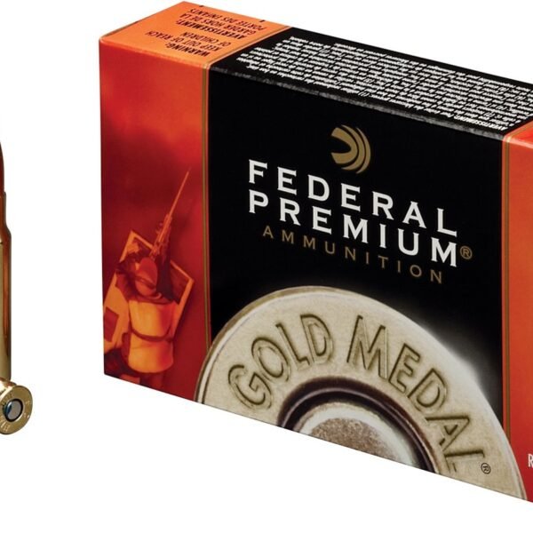 Federal Premium Gold Medal Sierra MatchKing .308 Winchester 168-Grain Centerfire Rifle Ammunition...