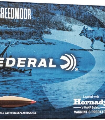 Federal Premium Varmint and Predator 6.5 Creedmoor 95-Grain Centerfire Rifle Ammunition