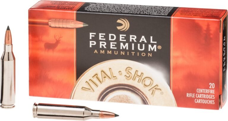 Federal Premium® Vital-Shok® Trophy Copper™ .243 Win. 85-Grain Centerfire Rifle Ammunition