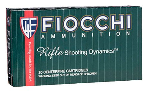 Fiocchi Rifle Shooting Dynamics Pointed Soft Point Centerfire Rifle Ammunition