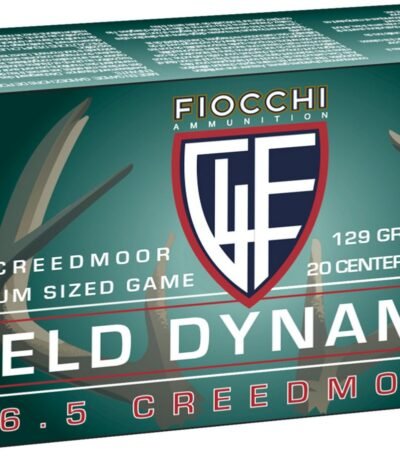 Fiocchi Shooting Dynamics 6.5mm Creedmoor 129-Grain Centerfire Rifle Ammunition