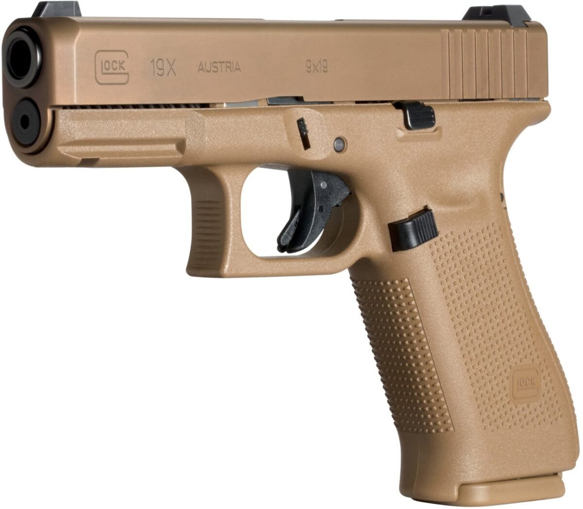 GLOCK 19 - G19X Gen5 NS 9mm Compact 17-Round Pistol