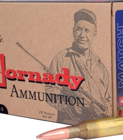 Hornady .338 Lapua Magnum 250-Grain Centerfire Rifle Ammunition