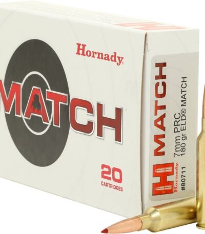 Hornady 7mm PRC 180-Grain ELD Match Rifle Ammunition