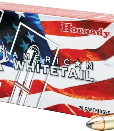 Hornady American White Tail 450 Bushmaster 245-Grain Interlock Rifle Ammunition - 20 Rounds