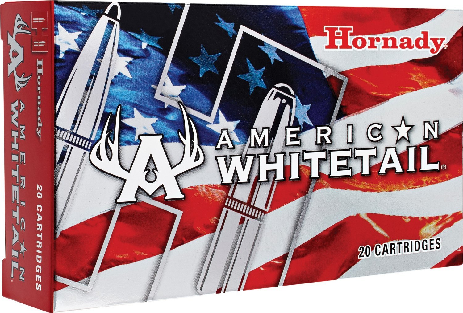 Hornady American Whitetail 270 Winchester 140-Grain Ammunition - 20 Rounds