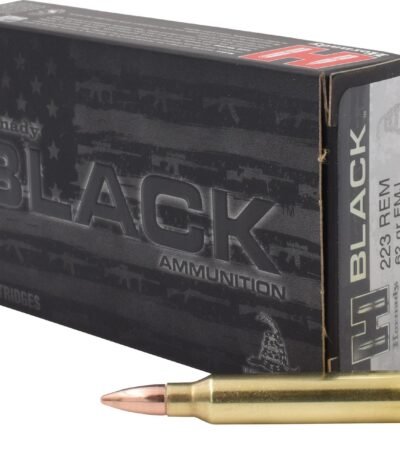 Hornady BLACK™ FMJ .223 Remington 62-Grain Rifle Ammunition - 20 Rounds