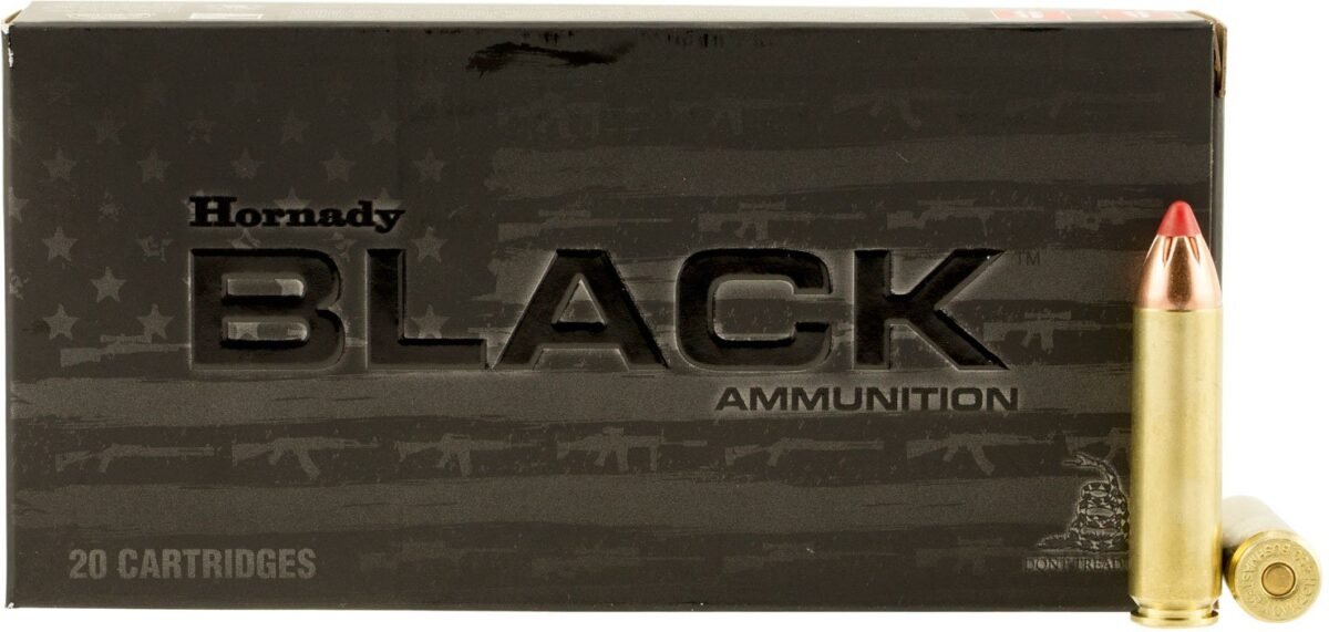 Hornady Black FTX .450 Bushmaster 250-Grain Centerfire Rifle Ammunition - 20 Rounds