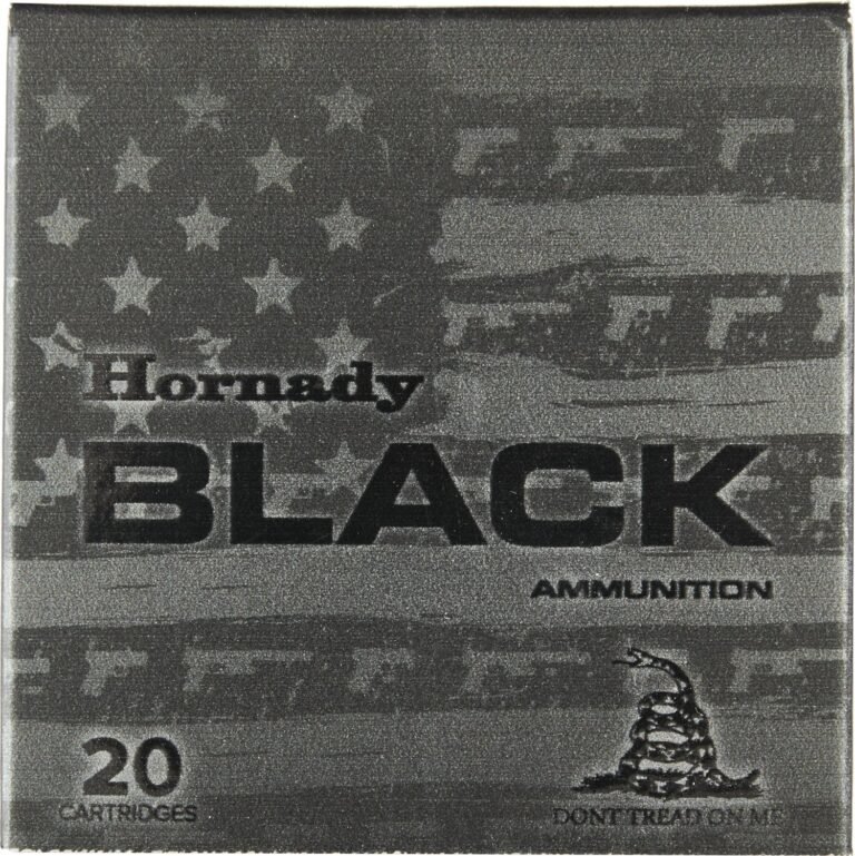 Hornady Black Handgun Ammunition - 20 Rounds