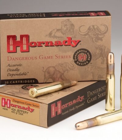 Hornady Dangerous Game 404 Jeffery 400-Grain Rifle Ammunition - 20 Rounds