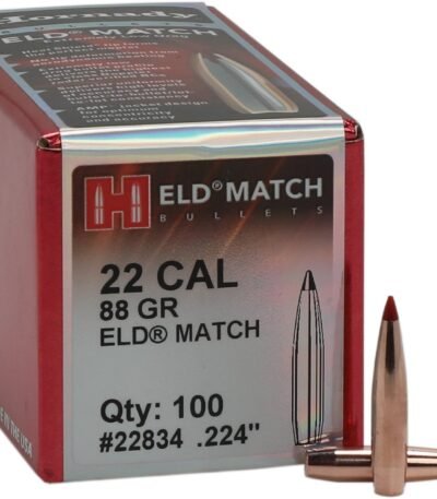 Hornady ELD Match .22 Caliber 88-Grain Rifle Reloading Bullets