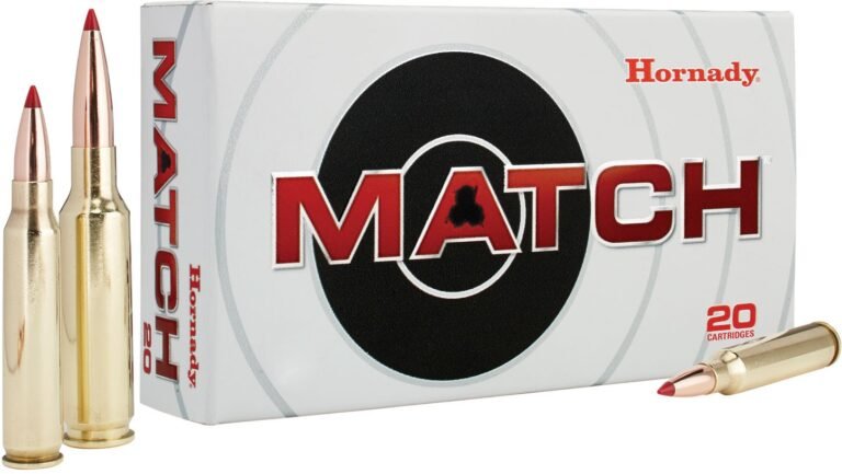 Hornady ELD Match .338 Lapua Magnum 285-Grain Centerfire Rifle Ammunition