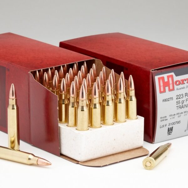 Hornady FMJ .223 Remington 55-Grain Ammunition - 50 Rounds