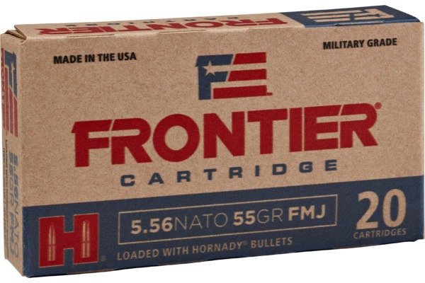 Hornady Frontier .223 Remington 55-Grain Centerfire Rifle Ammunition - 20 Rounds