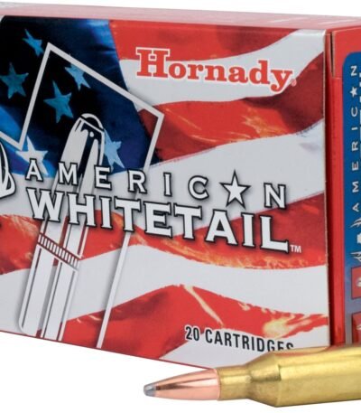 Hornady InterLock BTSP American Whitetail .243 Win 100-Grain Centerfire Rifle Ammunition - 20 Rounds