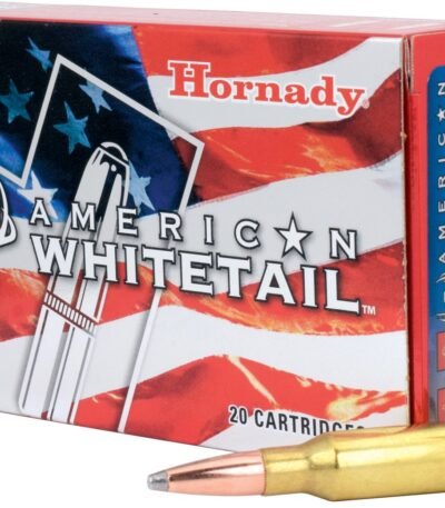 Hornady InterLock SP American Whitetail 7mm-08 Rem 139-Grain Centerfire Rifle Ammunition - 20 Rounds