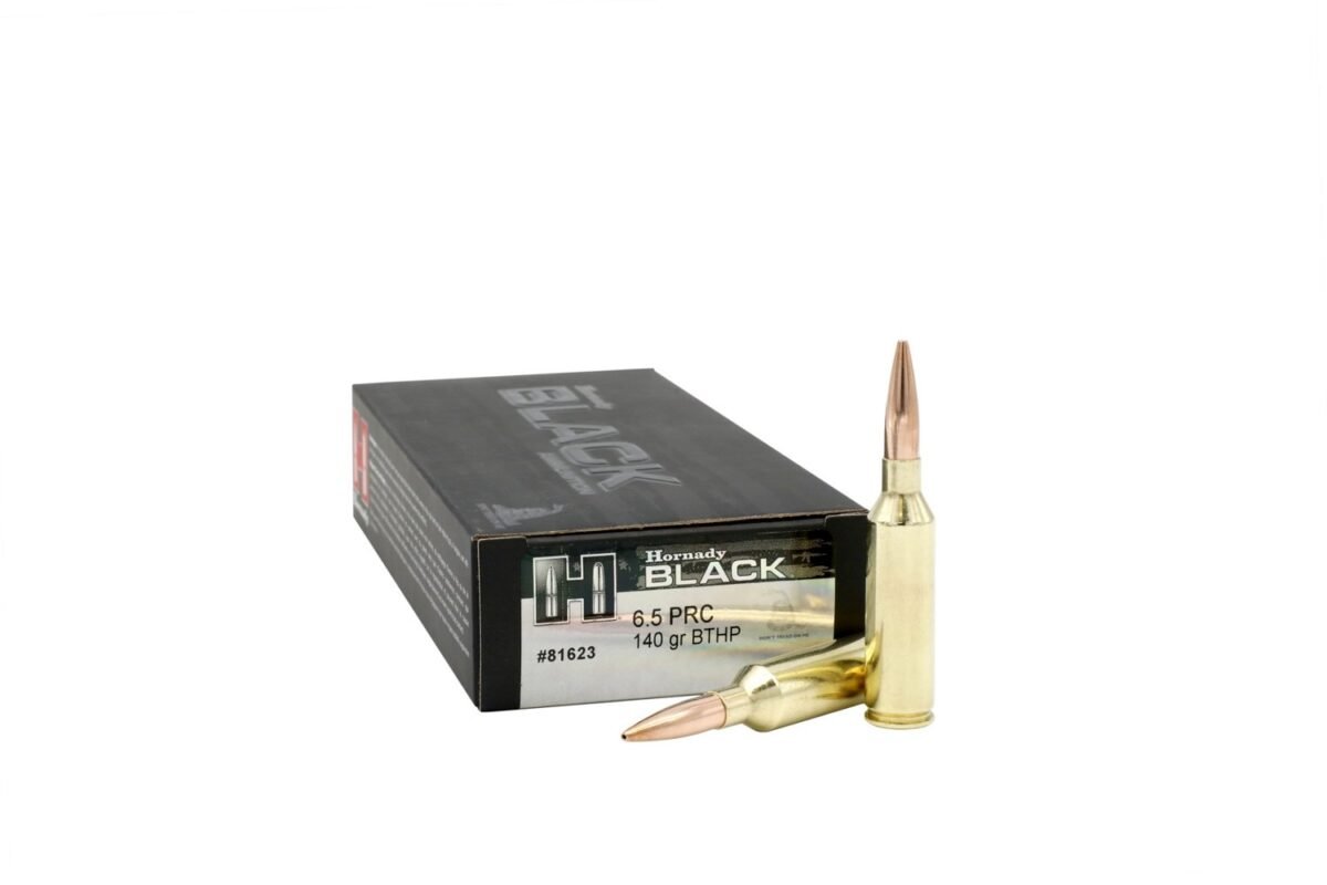 Hornady Match Black 6.5 PRC 140-Grain Ammunition - 20 Rounds