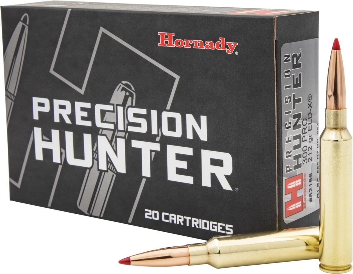 Hornady Precision Hunter ELD-X Precision 300 PRC 212-Grain Rifle Ammunition