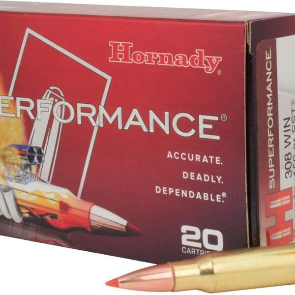 Hornady Superformance SST .308 Win 150-Grain Rifle Ammunition - 20 Rounds