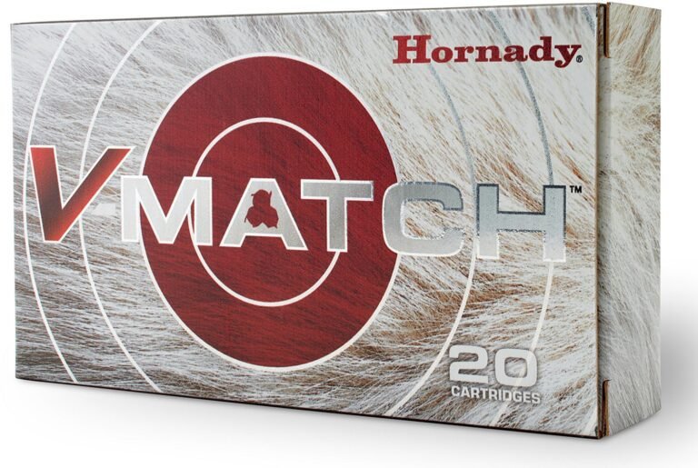 Hornady V-Match ELD-VT .22 ARC 62-Grain Rifle Ammunition - 20 Rounds