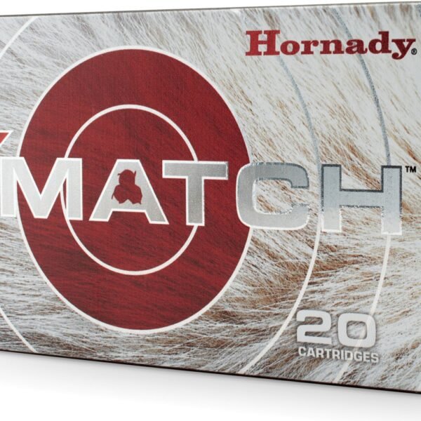 Hornady V-Match ELD-VT 6mm ARC 80-Grain Rifle Ammunition - 20 Rounds