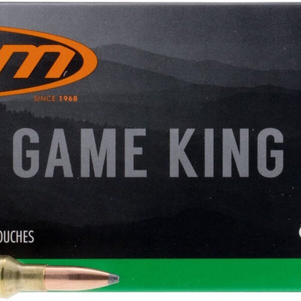 HSM Game King 6.5 Creedmoor 140-Grain Spitzer Boat Tail Rifle Ammunition