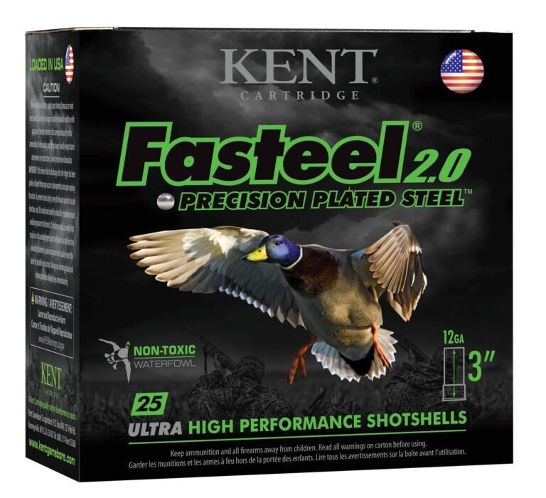 KENT Fasteel 2.0 12 Gauge Shotshells - 25 Rounds