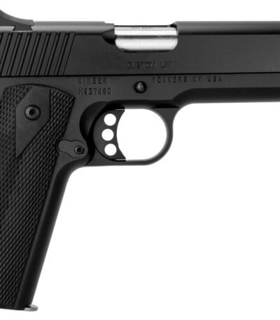 Kimber 1911 Custom LW .45 ACP Black Pistol Bundle
