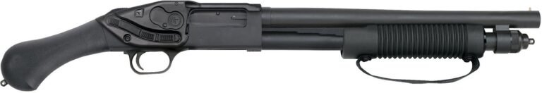 Mossberg 590 Shockwave 12 Gauge Pump-Action Shotgun with Crimson Trace Laser Saddle