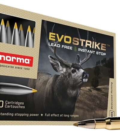 Norma USA Evostrike Polymer Tip Boat Tail 30-06 Springfield 139-Grain Centerfire Rifle Ammunition...