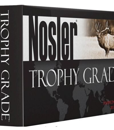 Nosler Custom Trophy Grade .338 Lapua Magnum 300-Grain Centerfire Rifle Ammunition