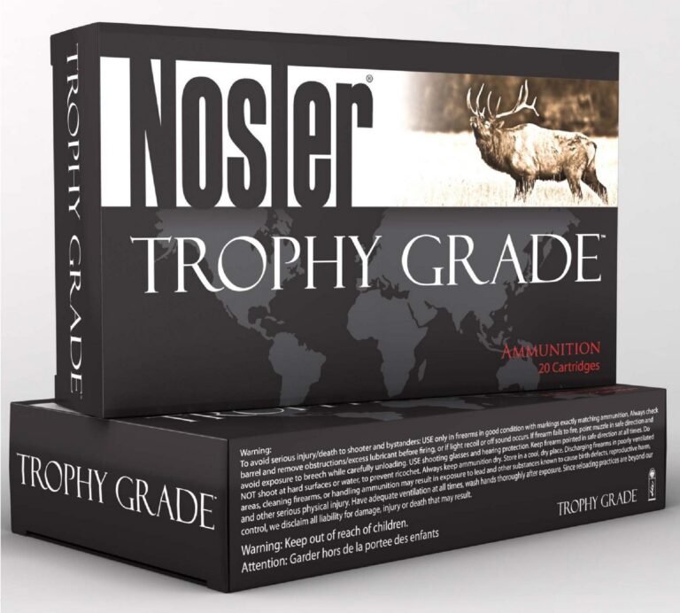 Nosler Trophy Grade AccuBond 6.5 x 55mm Swedish Rifle Ammunition